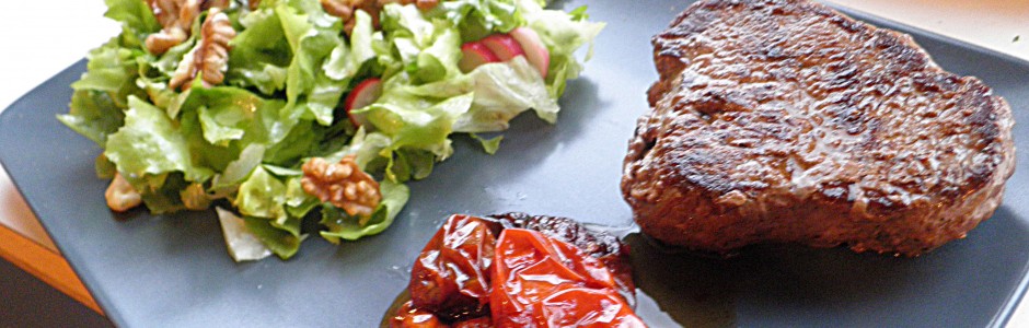 Farmer steak med salat