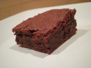 Brownie - ikke chokoladekage, men brownie
