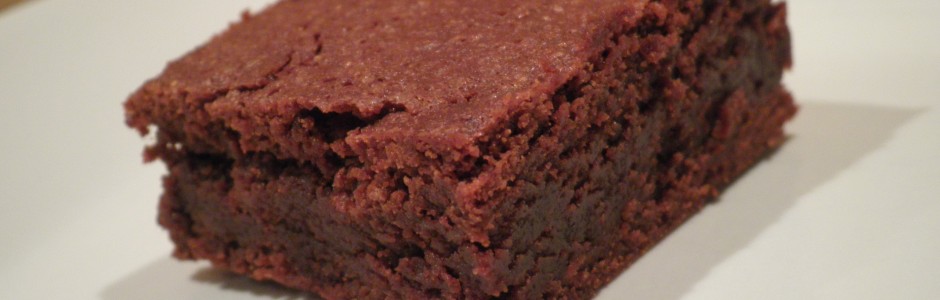 Brownie - ikke chokoladekage, men brownie