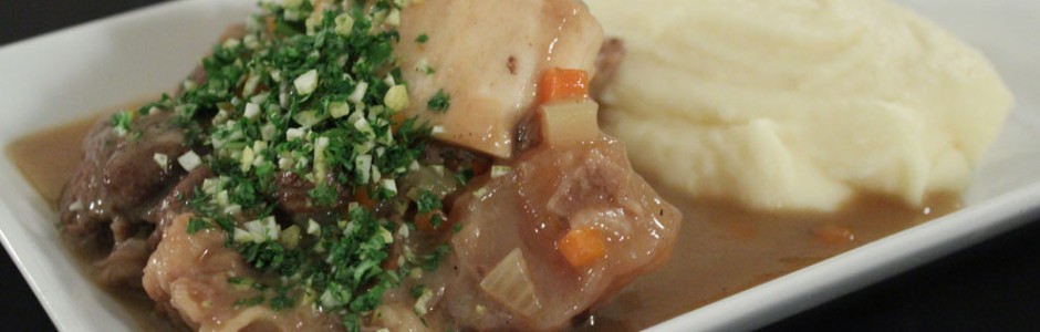 Osso buco bianco - den originale osso buco unden tomat, men med hvidvin og vermouth