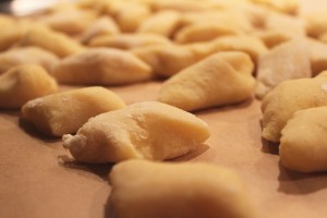 kartoffelgnocchi, pasta / gnocchi af kartofler)