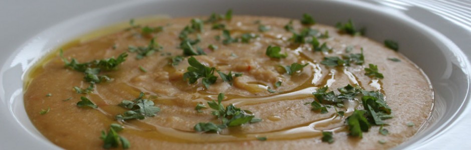 Linsesuppe med mandler - nemt & lækkert