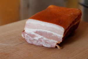 bacon - råvare